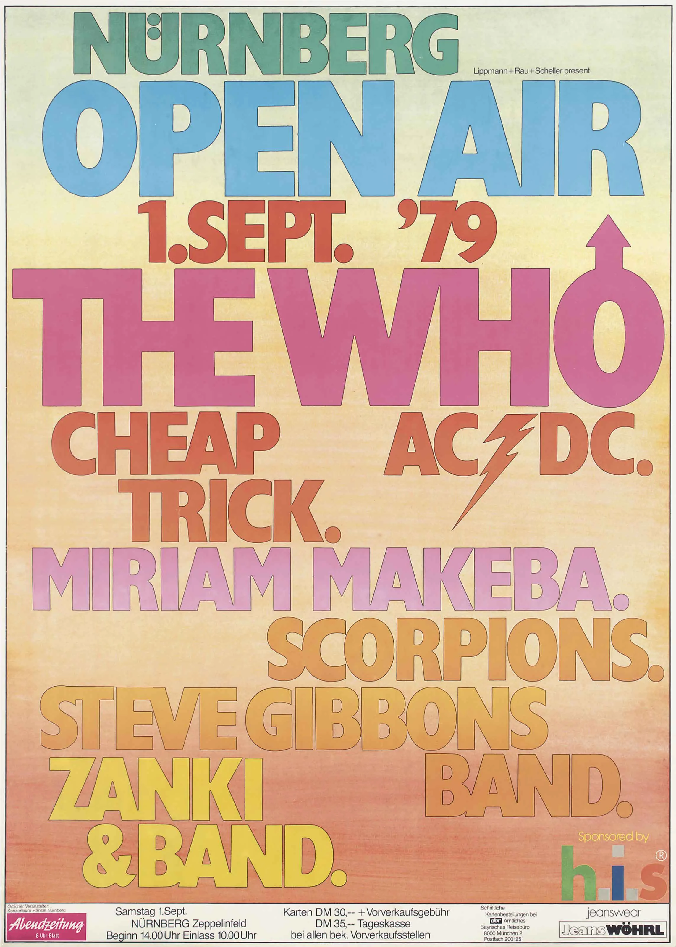 September 1, 1979 Zeppelinfeld, Nuremberg, GER | Concerts Wiki