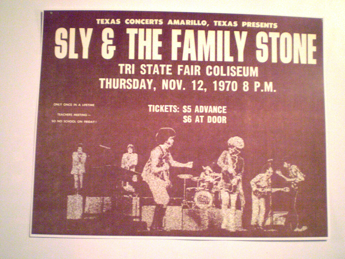 November 12, 1970 TriState Fair Park Coliseum, Amarillo, TX Concerts