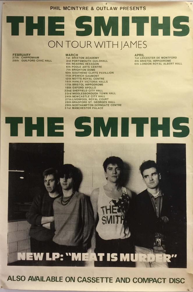 珍しい レア the programme tour ツアーパンフ 1985 smiths ...