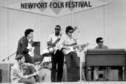 NewportFolk1965Dylanonstage