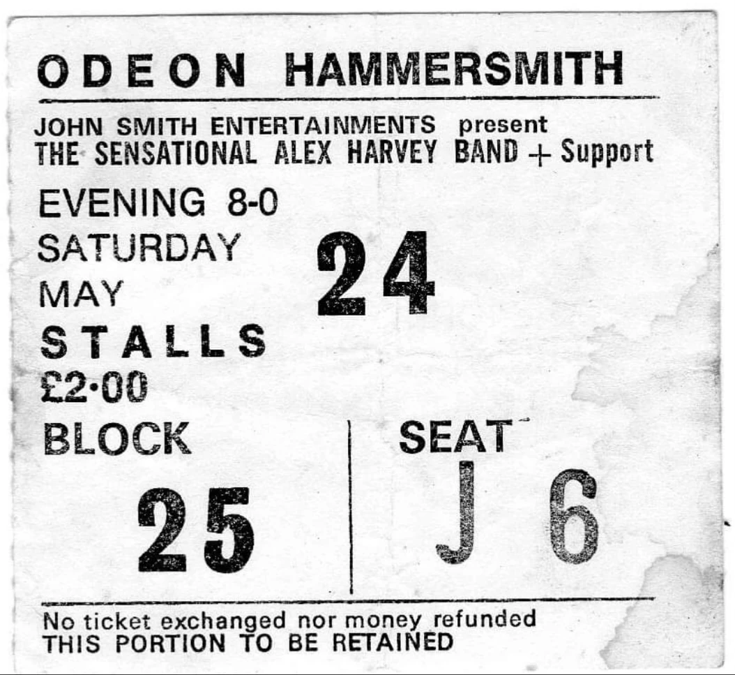 May 24, 1975 Hammersmith Odeon, London, ENG Concerts Wiki Fandom