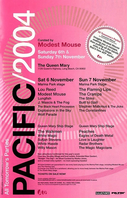 All Tomorrow's Parties Pacific 2004 | Concerts Wiki | Fandom