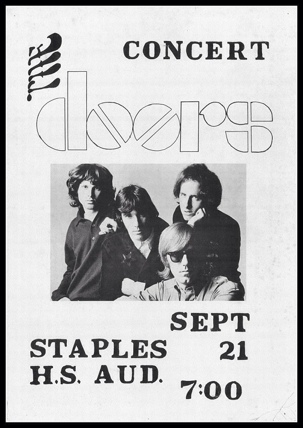 September 21, 1967 Staples High School Auditorium, Westport, CT