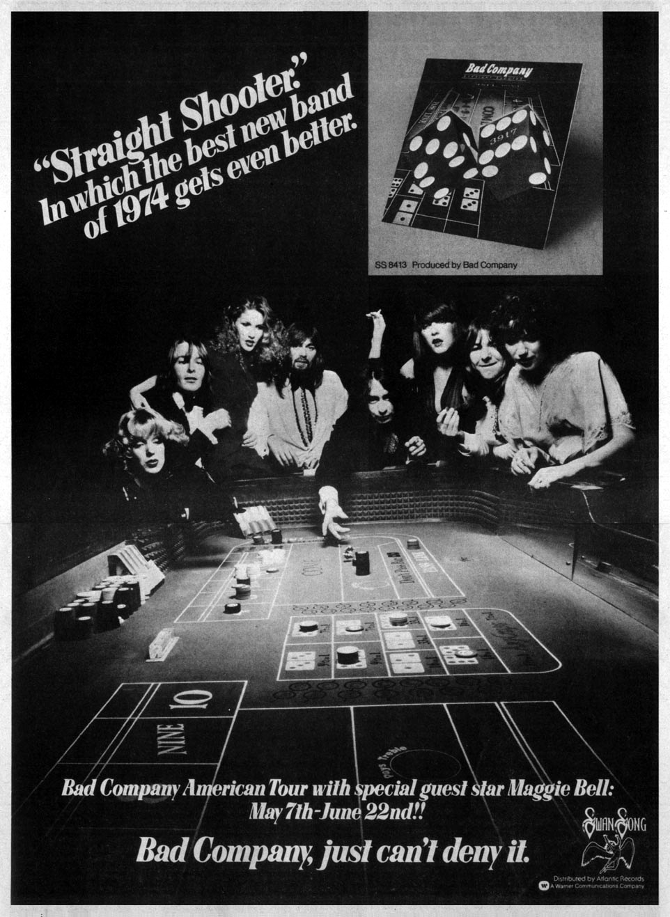 Bad Company US Tour 1975 | Concerts Wiki | Fandom