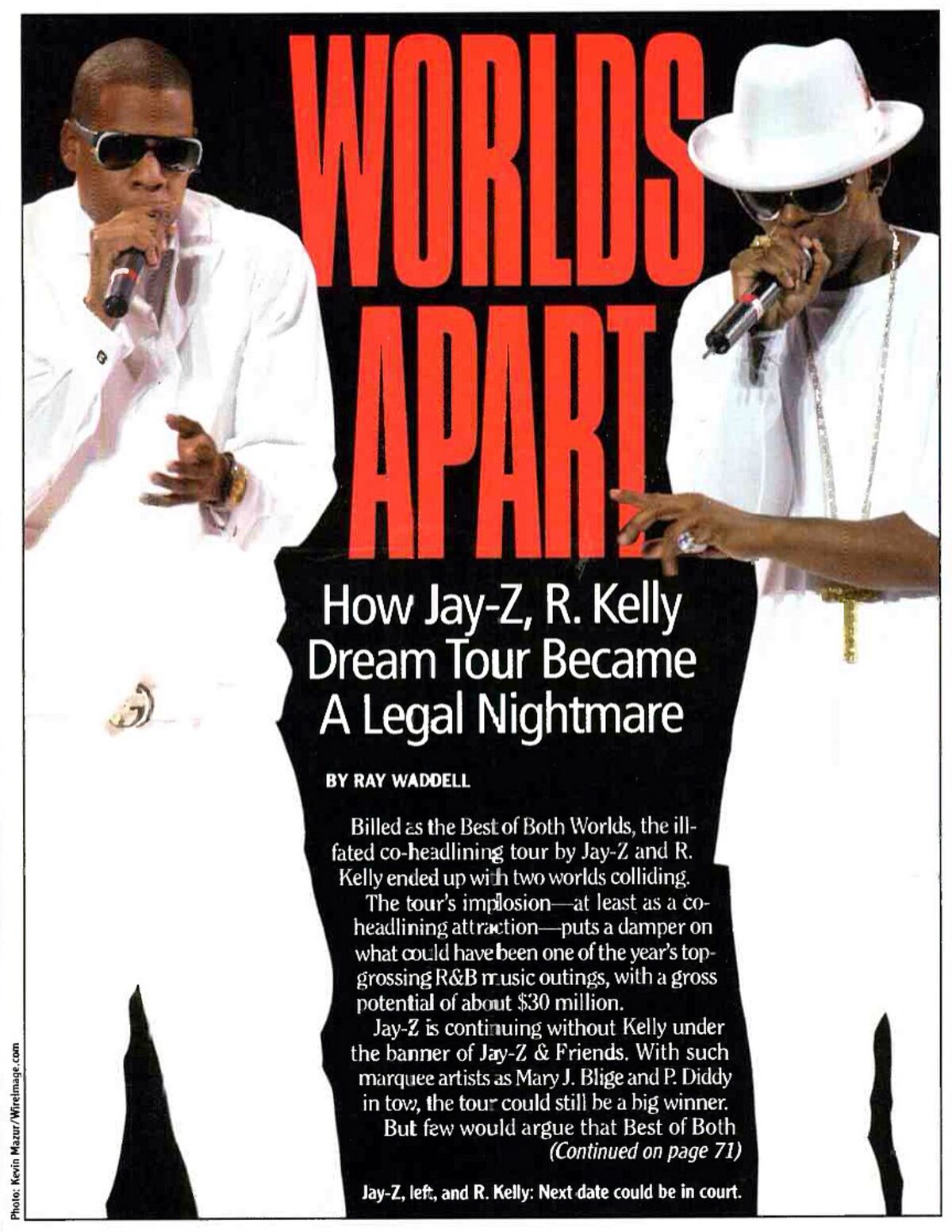 R. Kelly & Jay-Z Best of Both Worlds Tour 2004 | Concerts Wiki