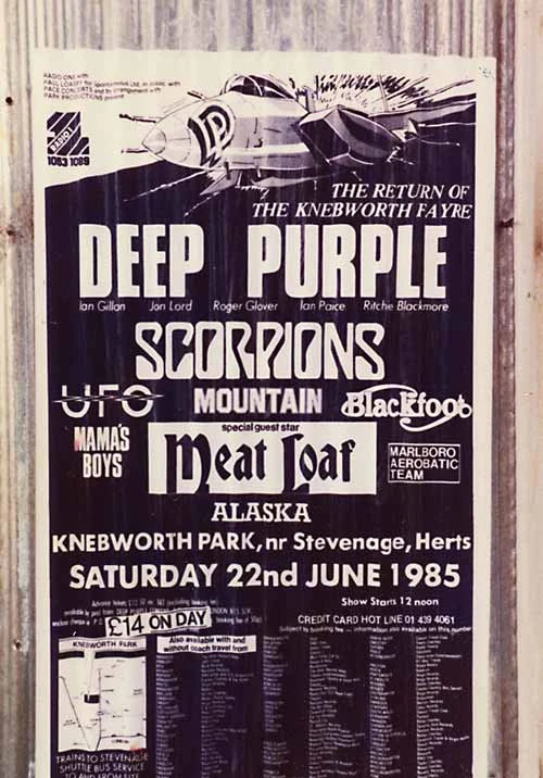 June 22, 1985 Knebworth Park, Knebworth, ENG Concerts Wiki Fandom