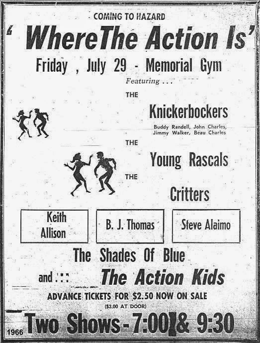 July 29, 1966 Memorial Gym, Hazard, KY Concerts Wiki Fandom