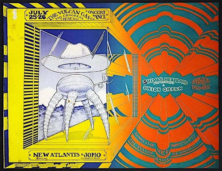 August 1 2 1969 Vulcan Gas Company Austin Tx Concerts Wiki Fandom