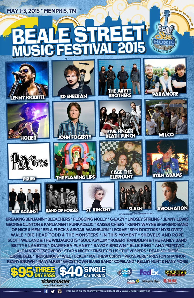 Beale Street Music Festival 2015 | Concerts Wiki | Fandom