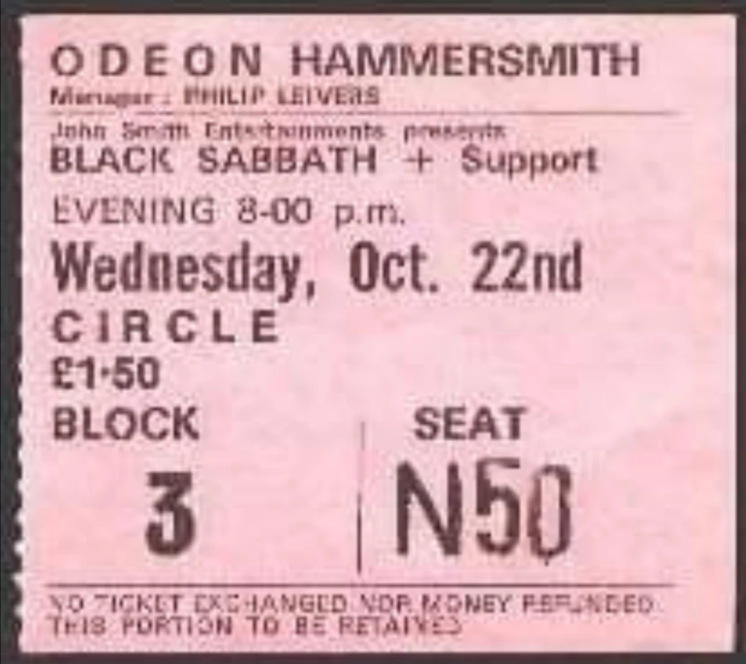 October 22, 1975 Hammersmith Odeon, London, ENG Concerts Wiki Fandom