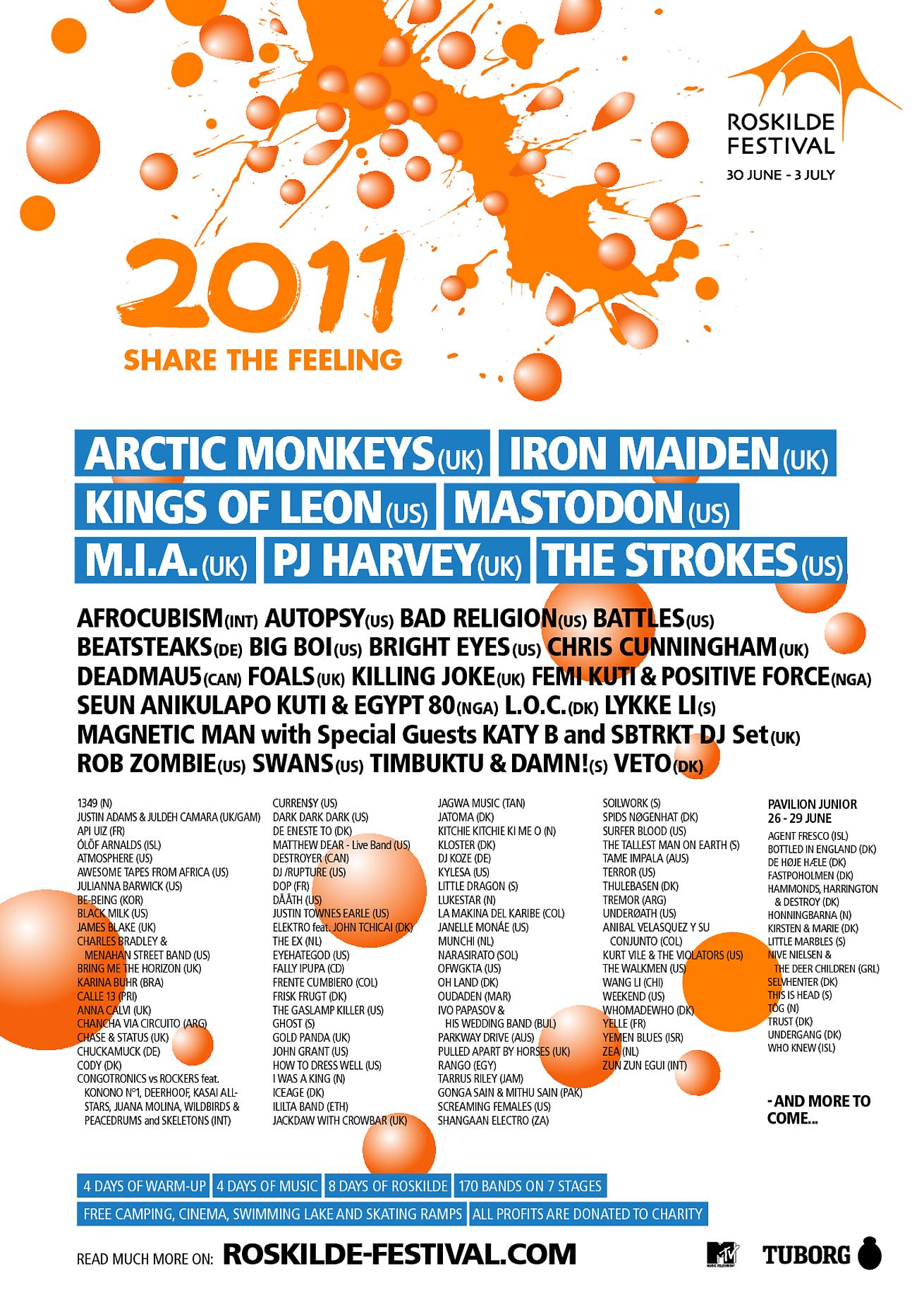 Roskilde Festival 2011 | Concerts Wiki | Fandom