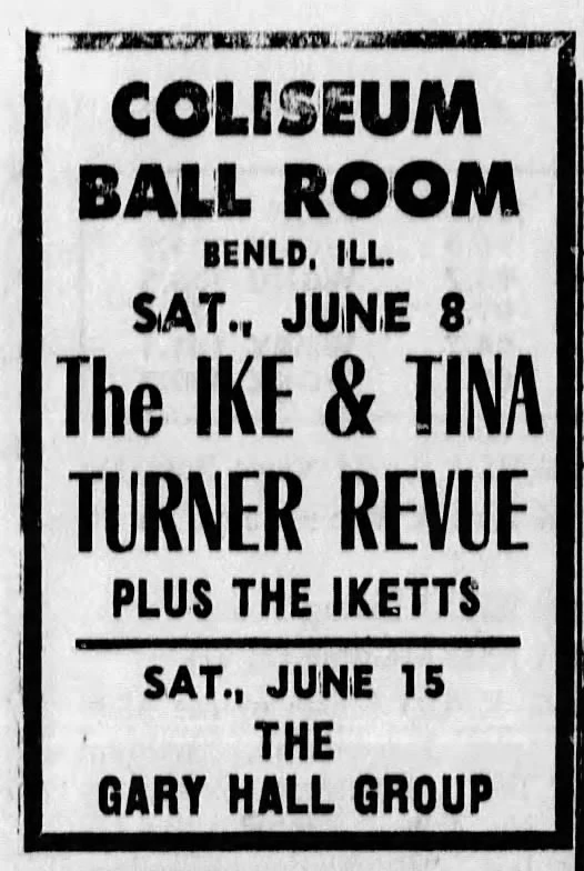 June 8, 1968 Coliseum Ballroom, Benld, IL Concerts Wiki Fandom