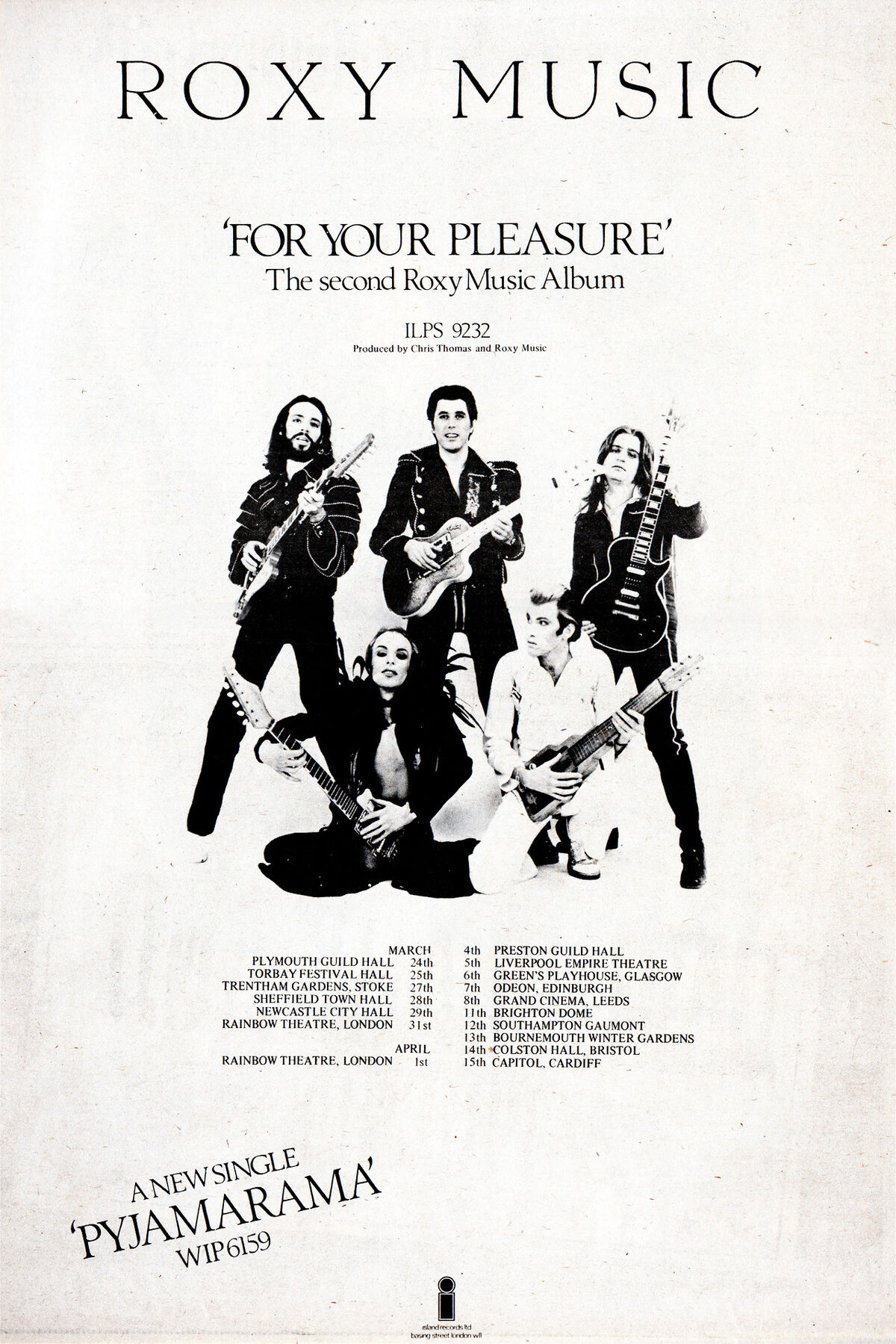 Roxy Music | Concerts Wiki | Fandom