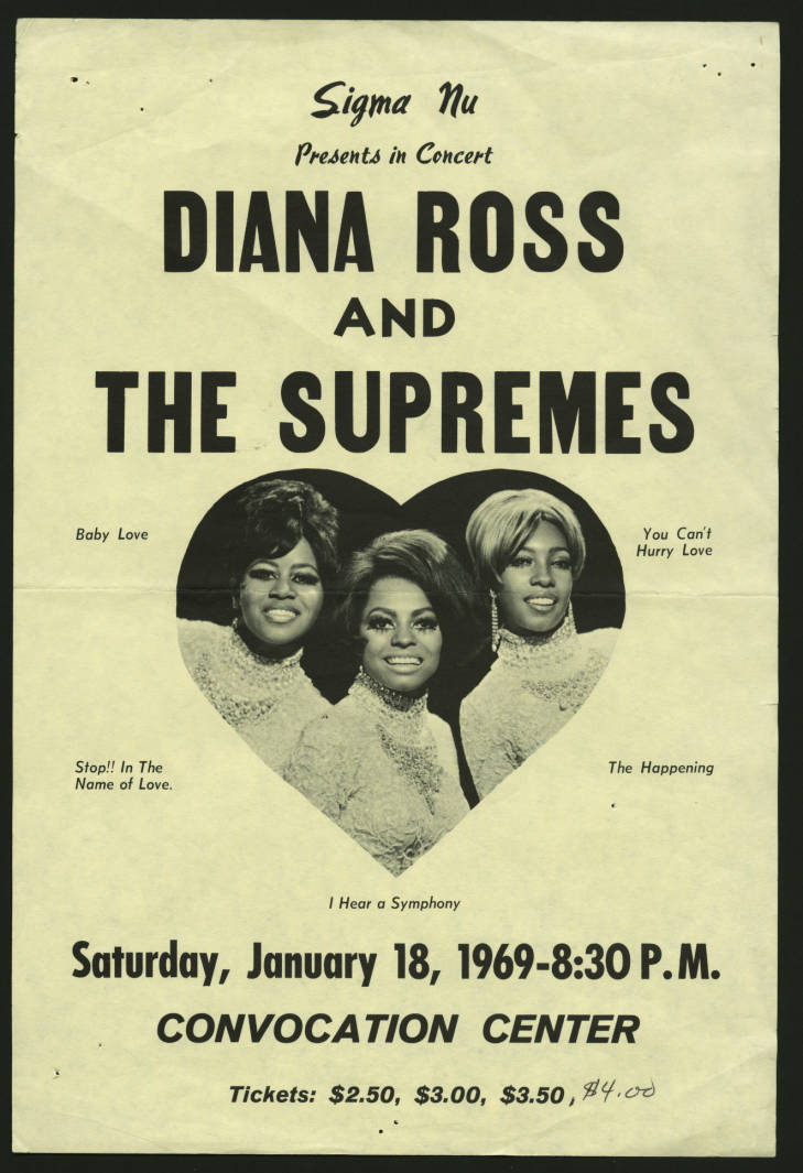 January 18, 1969 Ohio University Convocation Center, Athens, OH ...