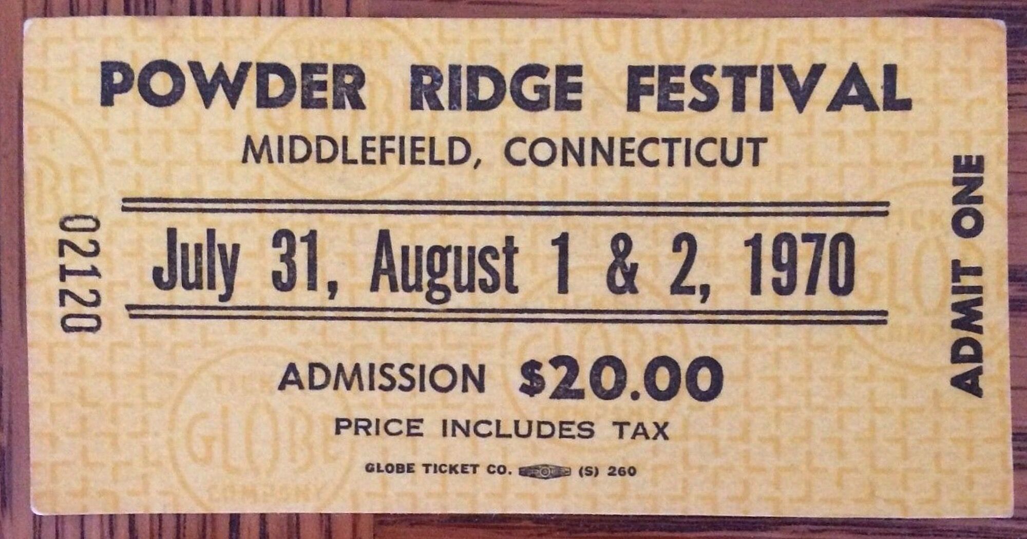 Powder Ridge Festival has been rescheduled to Sunday July 30th
