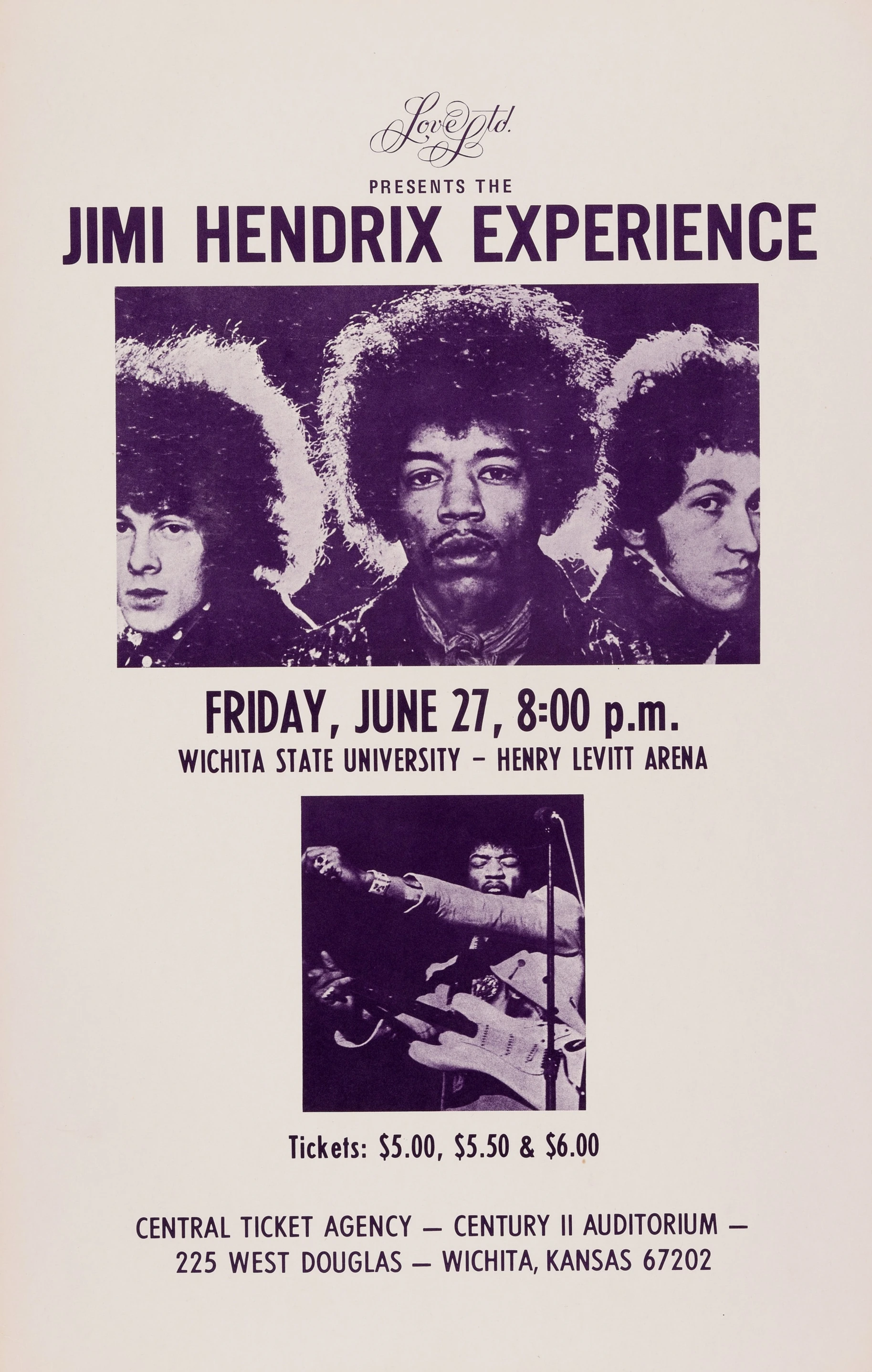 June 27, 1969 Henry Levitt Arena, Wichita, KS | Concerts Wiki | Fandom