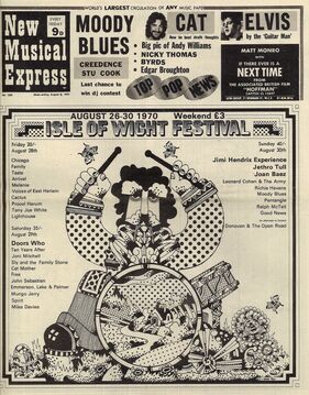 Isle Of Wight Festival 1970 | Concerts Wiki | Fandom