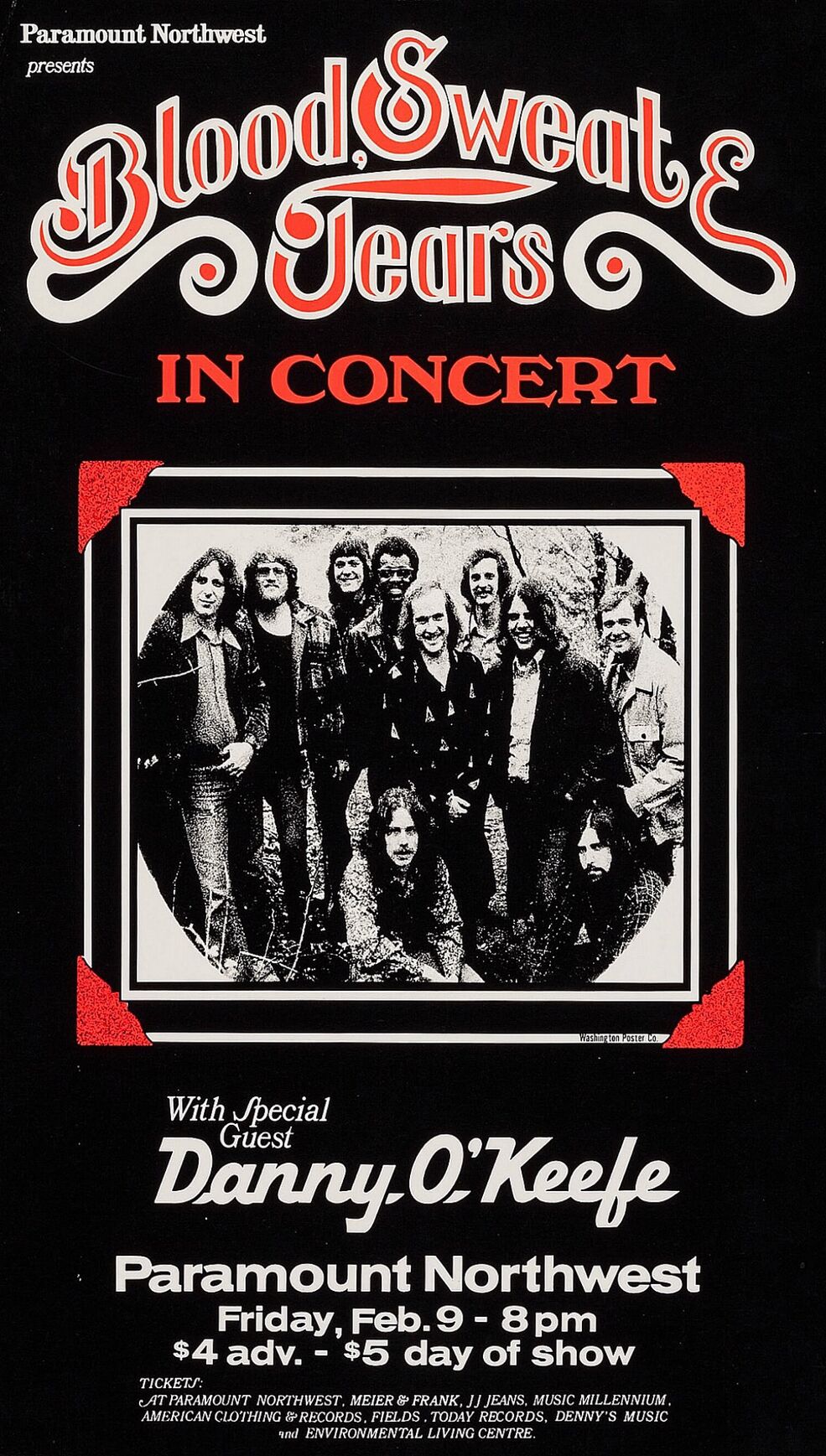 Blood, Sweat & Tears Featuring David Clayton-Thomas – In