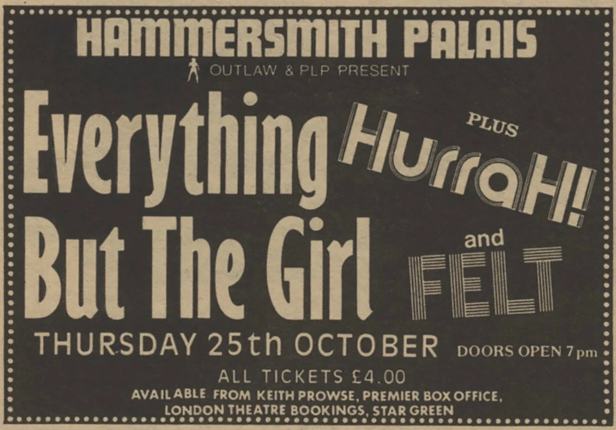 October 25, 1984 Hammersmith Palais, London, ENG Concerts Wiki Fandom