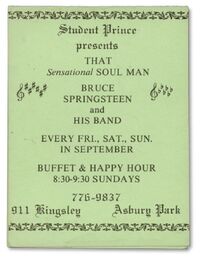 Bruce Springsteen Concerts 1970s