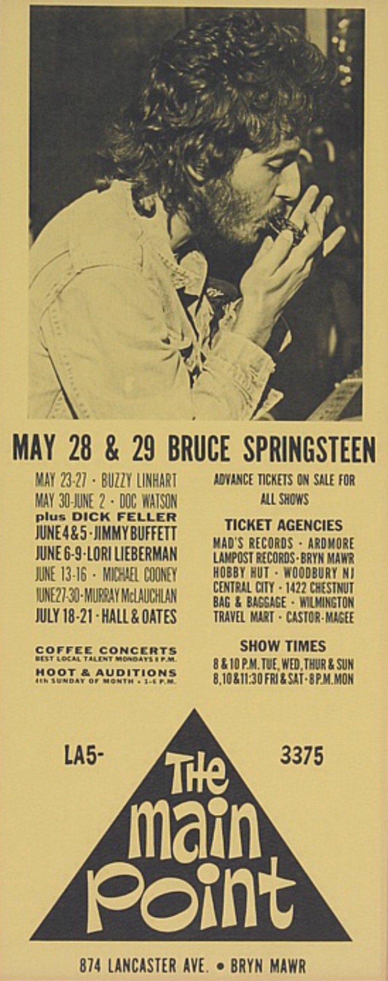 May 28 29 1974 Main Point Bryn Mawr Pa Concerts Wiki Fandom 8977
