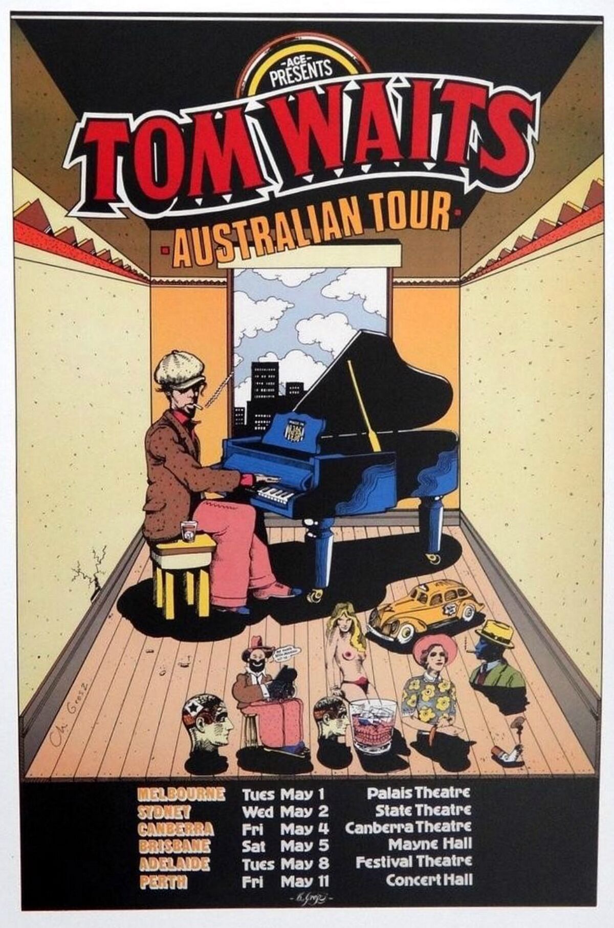 tom waits tour australia