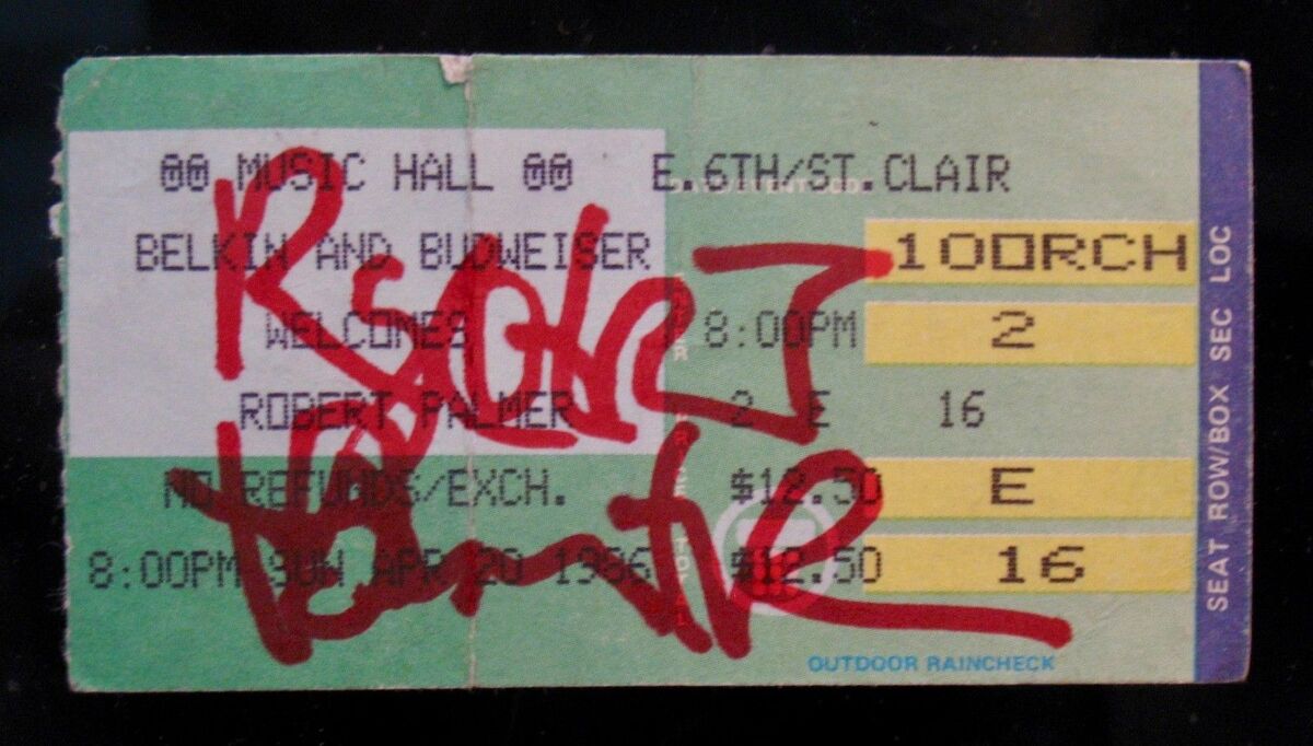 April 20, 1986 Music Hall, Cleveland, OH Concerts Wiki Fandom