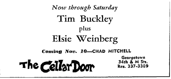 November 5 8 1969 Cellar Door Washington DC Concerts Wiki