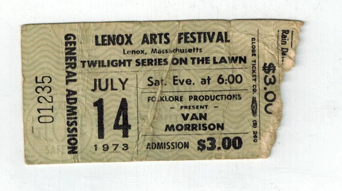 July 14, 1973 Lenox Arts Center, Lenox, MA Concerts Wiki Fandom