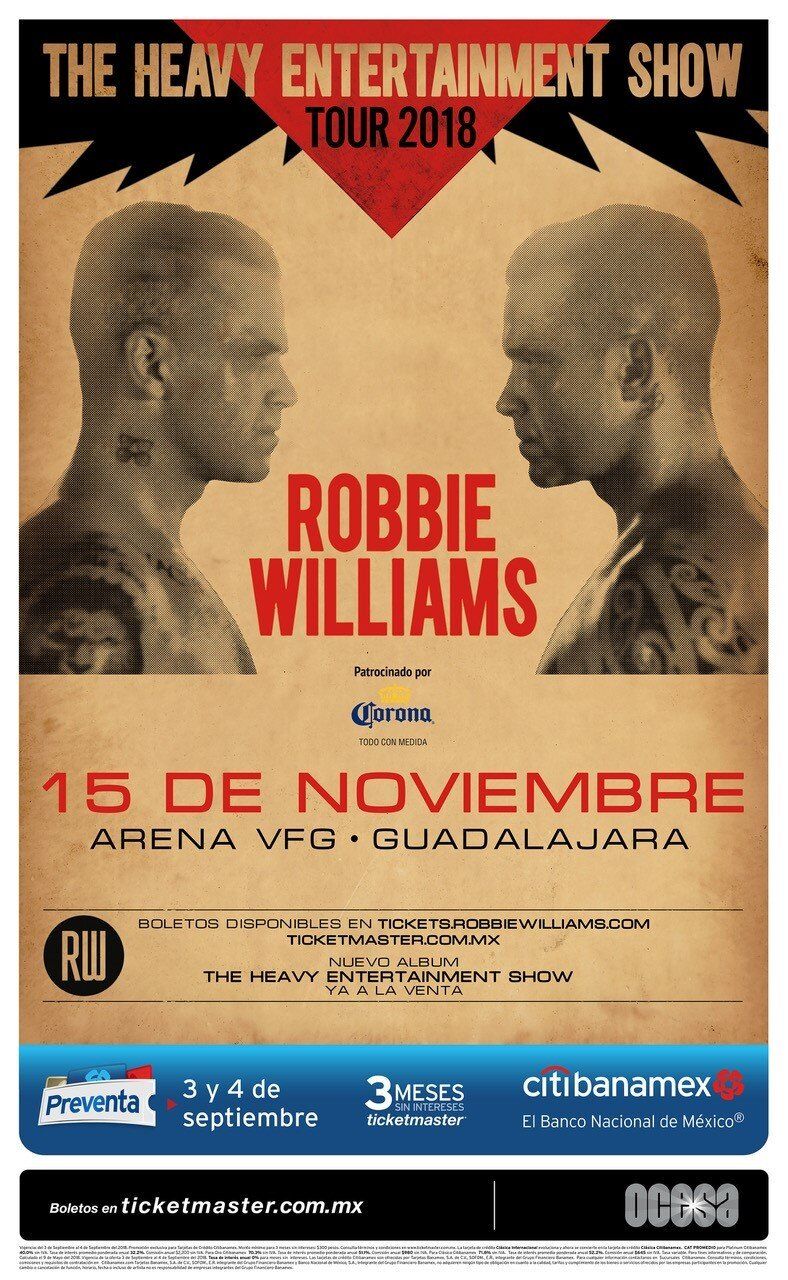 November 15, 2018 Arena VFG, Guadalajara, MEX | Concerts Wiki | Fandom