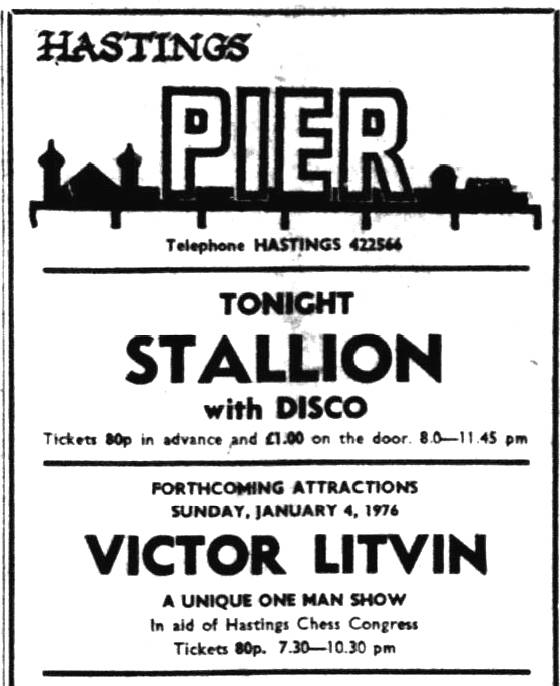 June 18, 1976 Hastings Pier Ballroom, Hastings, ENG, Concerts Wiki