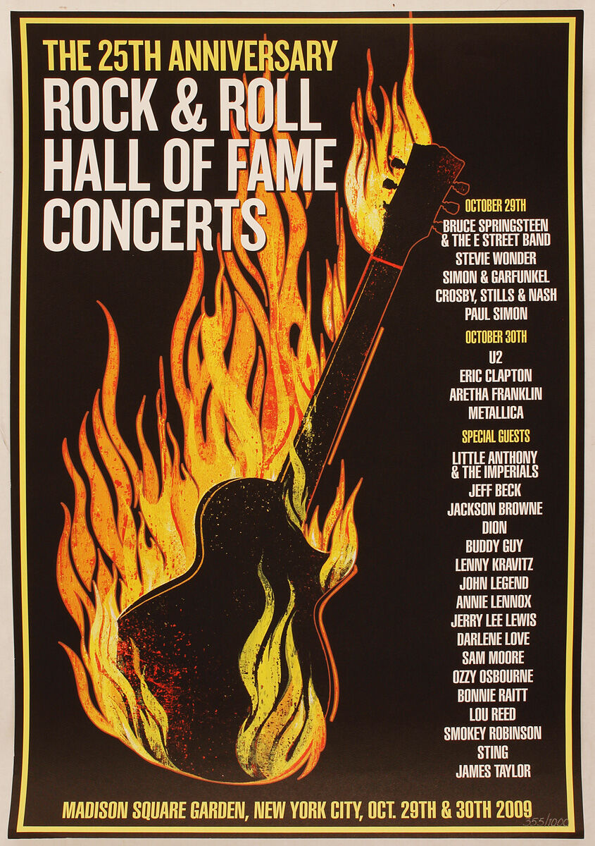 Rock u0026 Roll Hall Of Fame 25th Anniversary Concerts | Concerts Wiki | Fandom