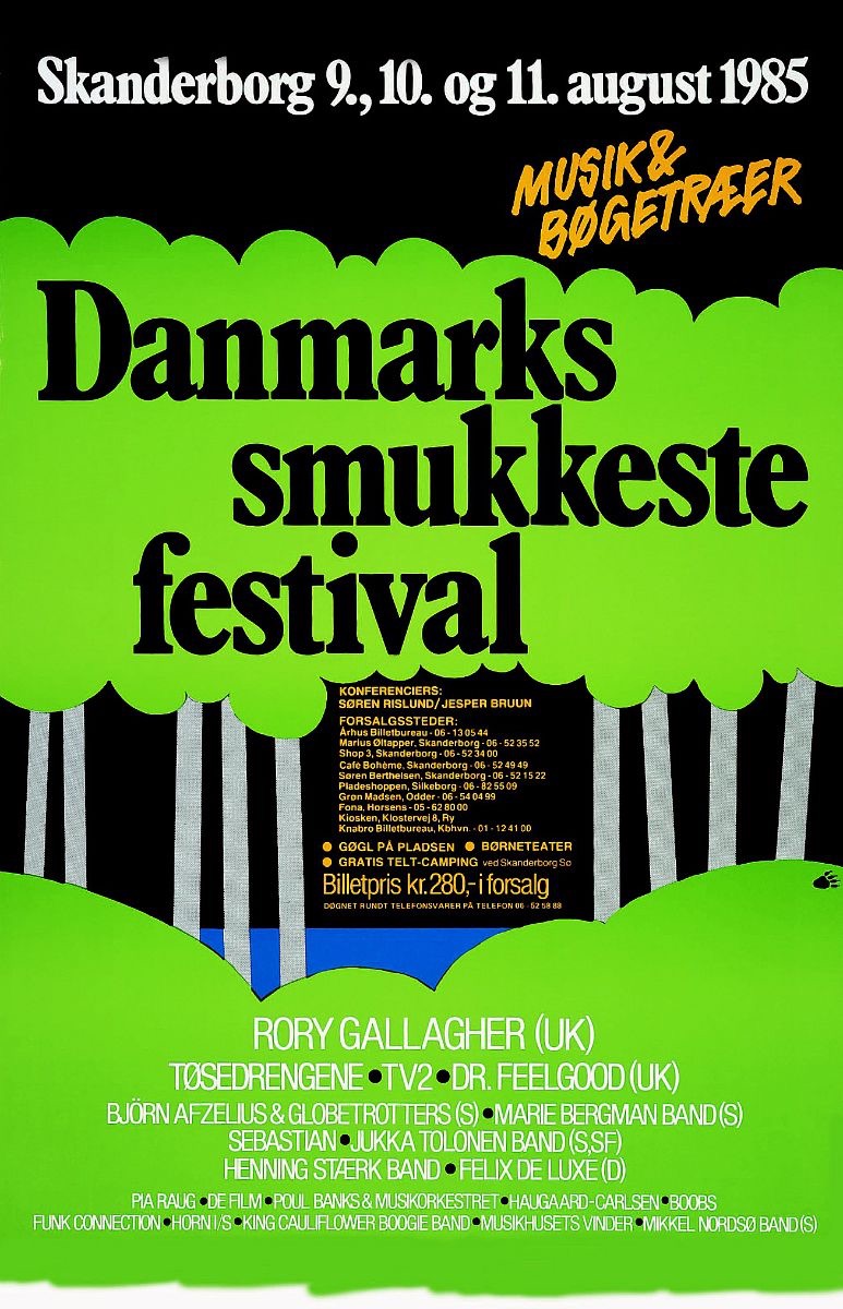 Danmarks Smukkeste Festival 1985 | Concerts Wiki |