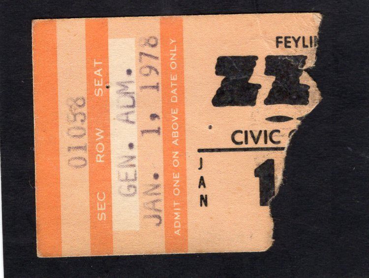 January 1, 1978 Civic Center Coliseum, Amarillo, TX Concerts Wiki