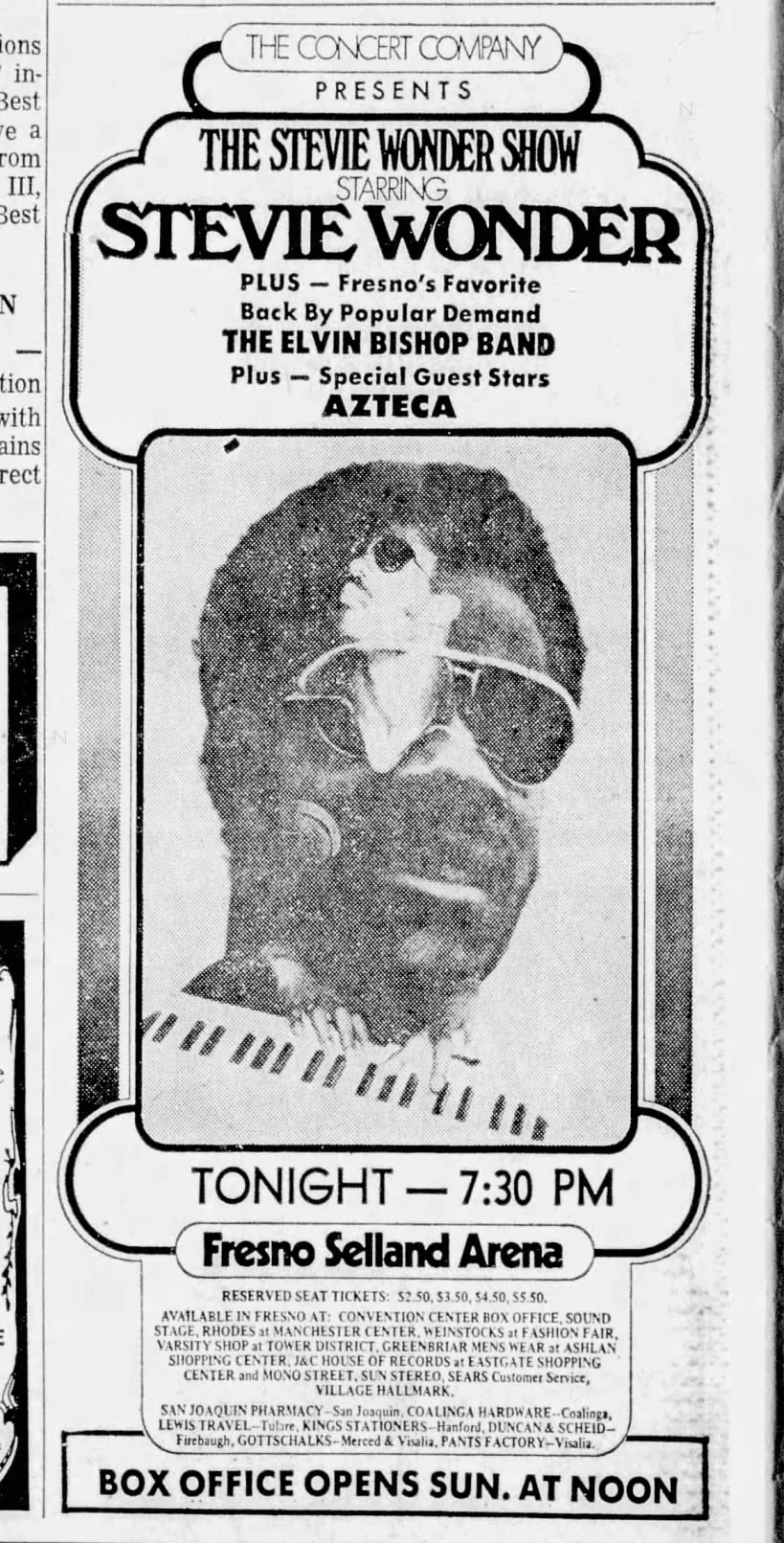 March 11, 1973 Selland Arena, Fresno, CA Concerts Wiki Fandom