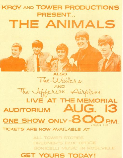 August 13, 1966 Memorial Auditorium, Sacramento, CA Concerts Wiki