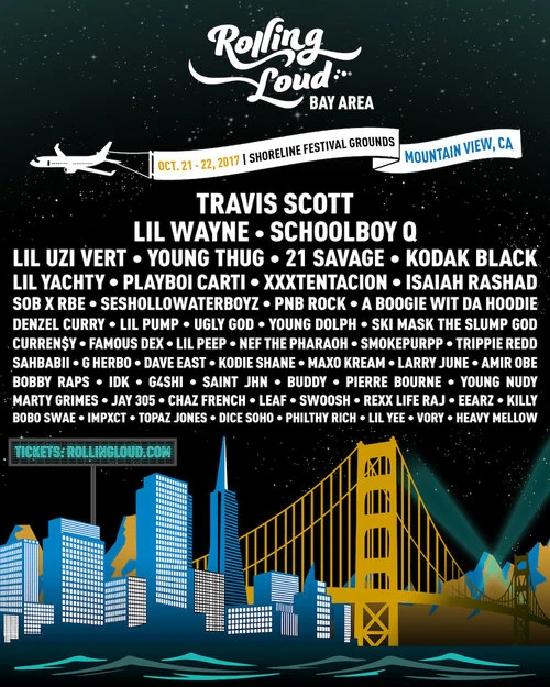 Rolling Loud Bay Area 2017 Concerts Wiki Fandom