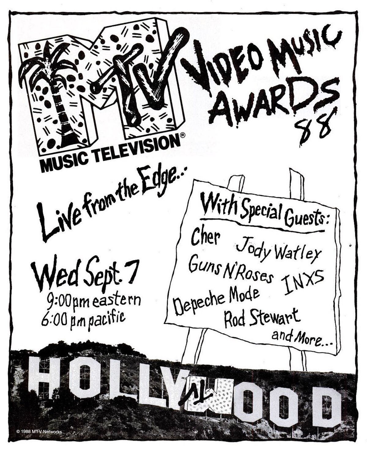 MTV Video Music Awards 1988 Concerts Wiki Fandom