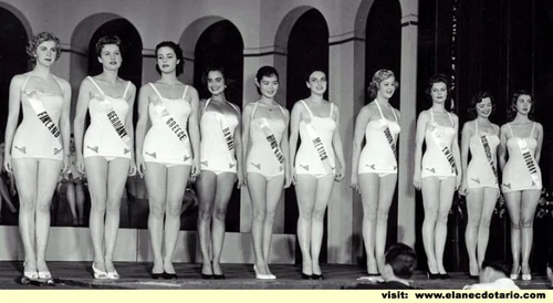 Miss Universe 1952 Top 10 (Finlandia, Alemania, Grecia, Hawaii, Hong Kong, México, Sudáfrica, Suecia, Estados Unidos y Uruguay)