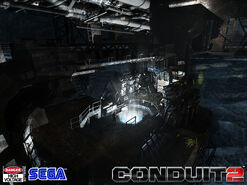Official artwork of the Rig, seen at the ending of The Conduit