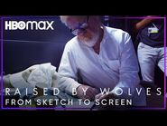 Ridley Scott's Sketches Come Alive On Your Screen - Raised by Wolves - HBO Max