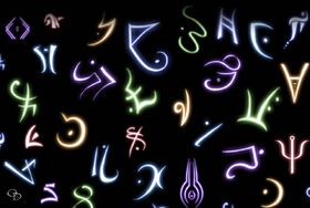 Arcane runes photoshop and gimp brushes by redheadstock-d11uqik