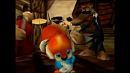 The Weasels Band in the opening cutscene of Conker's Bad Fur Day.