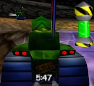 Conker tank chemical weapon.jpg (235 KB) Your main objective with the tank is to retrieve this canister.