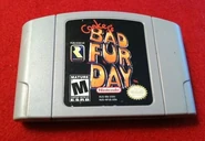 The game cartridge for the N64.