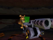 One of the Tediz with the machine gun.