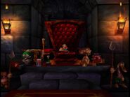 Conker as a king in Conker's Bad Fur Day.