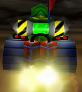 Conker tank N2O.jpg (112 KB) Pressing the B button with the N2O tank equipped grants a turbo boost.