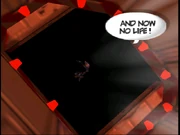 Kriplespac being sucked into space.