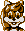 Berri's head sprite in Conker's Pocket Tales.